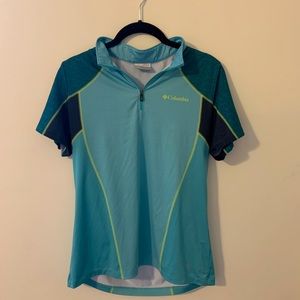 Columbia 1/4 zip golf shirt